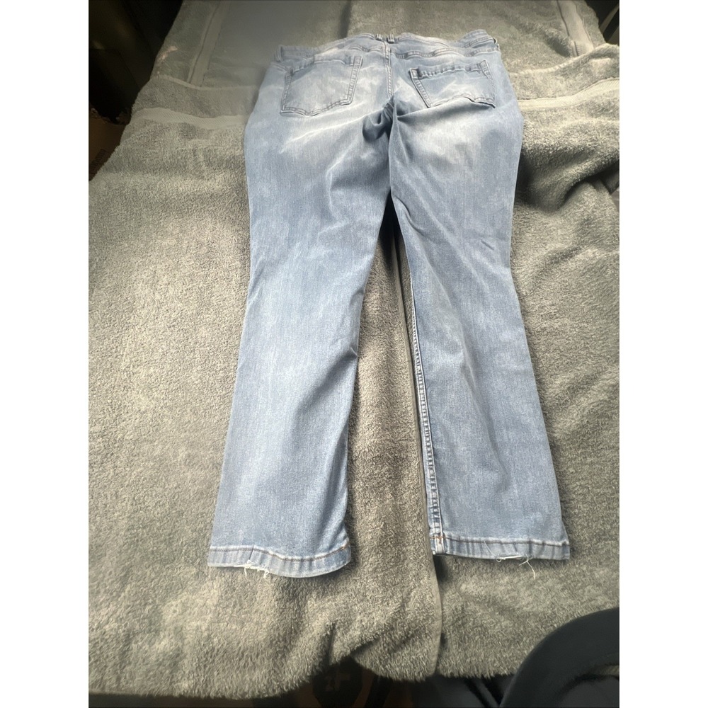 The Perfect Jeans Nyc Slim Fit Mens Size 40x30 Medium Wash Denim Pants‎ Stretch - Picture 12 of 14